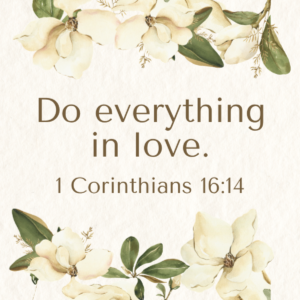 Fear not, for I am with you