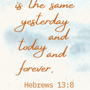 Jesus christ is the same