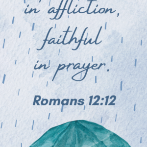 Be joyful in hope