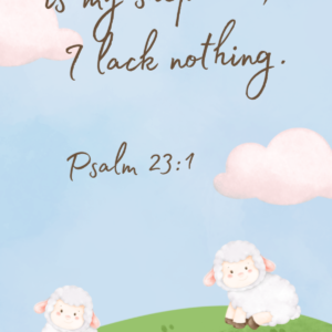 The lord is my shephers