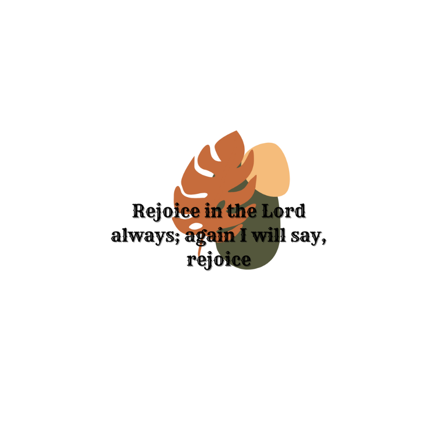 rejoice in the lord